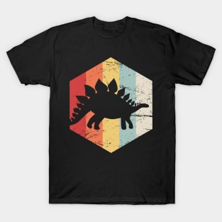 Retro 70s Stegosaurus T-Shirt